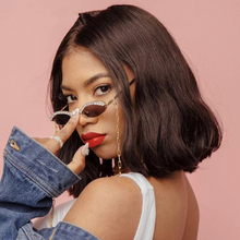 Load image into Gallery viewer, Round Sunglasses with Rhinestones