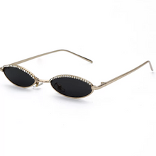 Load image into Gallery viewer, Round Sunglasses with Rhinestones
