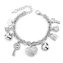 Load image into Gallery viewer, Women&#39;s Link Charm Bracelets