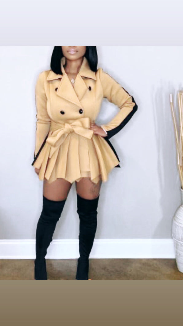 Two tone jacket black in the back