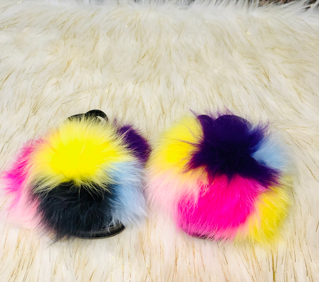 Kids fur slides
