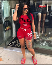 Load image into Gallery viewer, Two piece pink set