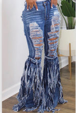Load image into Gallery viewer, Cut up jeans